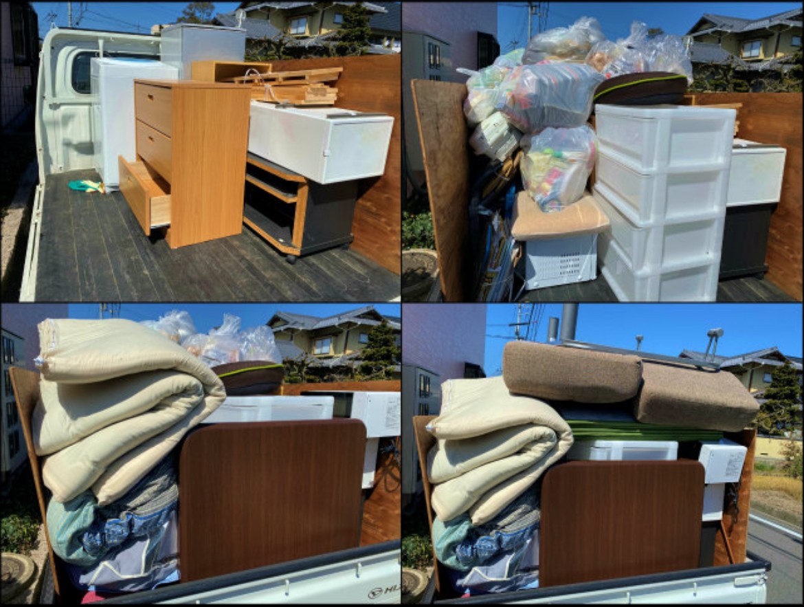 不用品回収の作業例