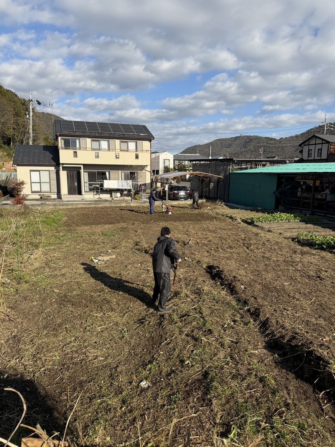 岐阜県岐阜市 畑 草刈り 作業後