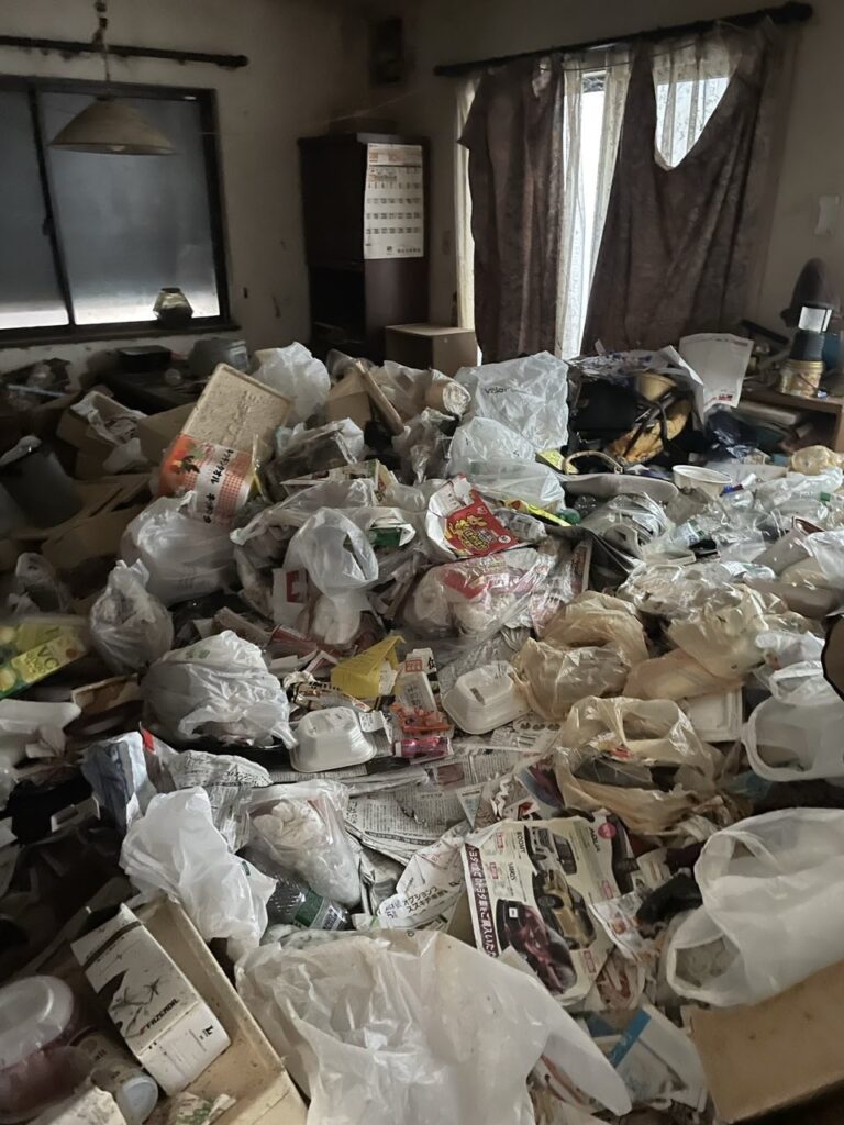 不用品回収作用前