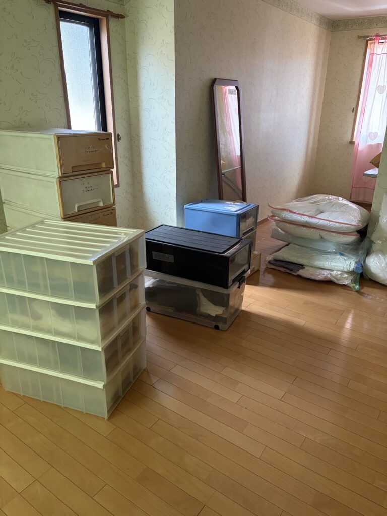 岐阜県岐阜市での引越し前の室内状況