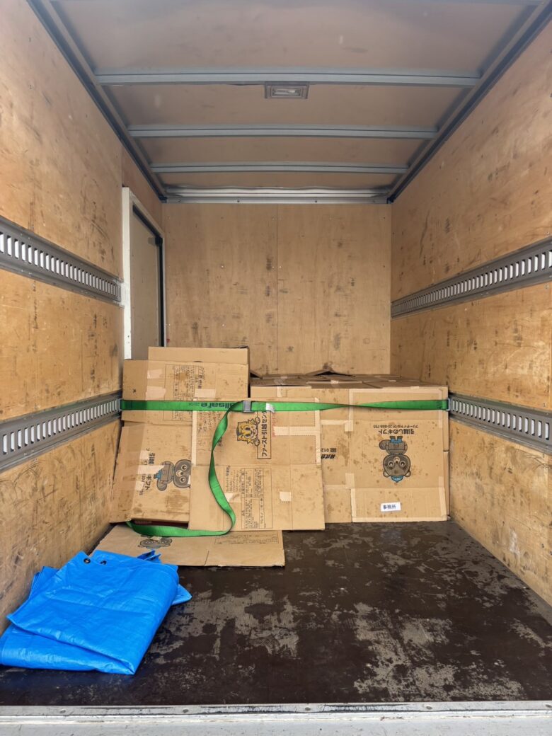 岐阜市 引越し作業荷物 