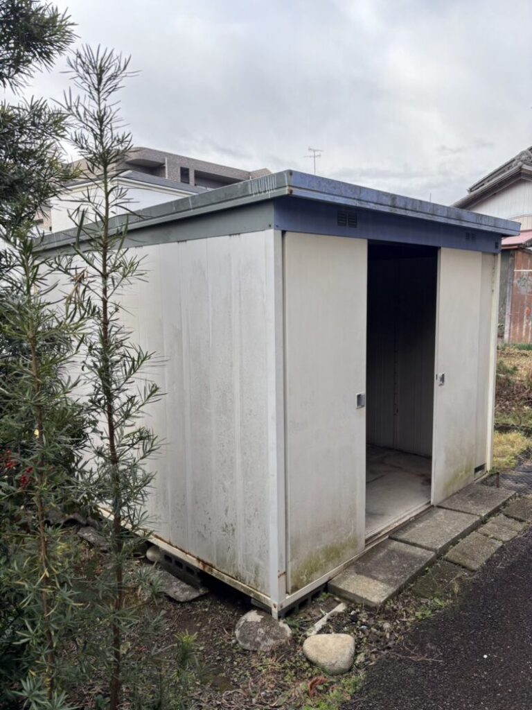 愛知県江南市 倉庫 解体 前