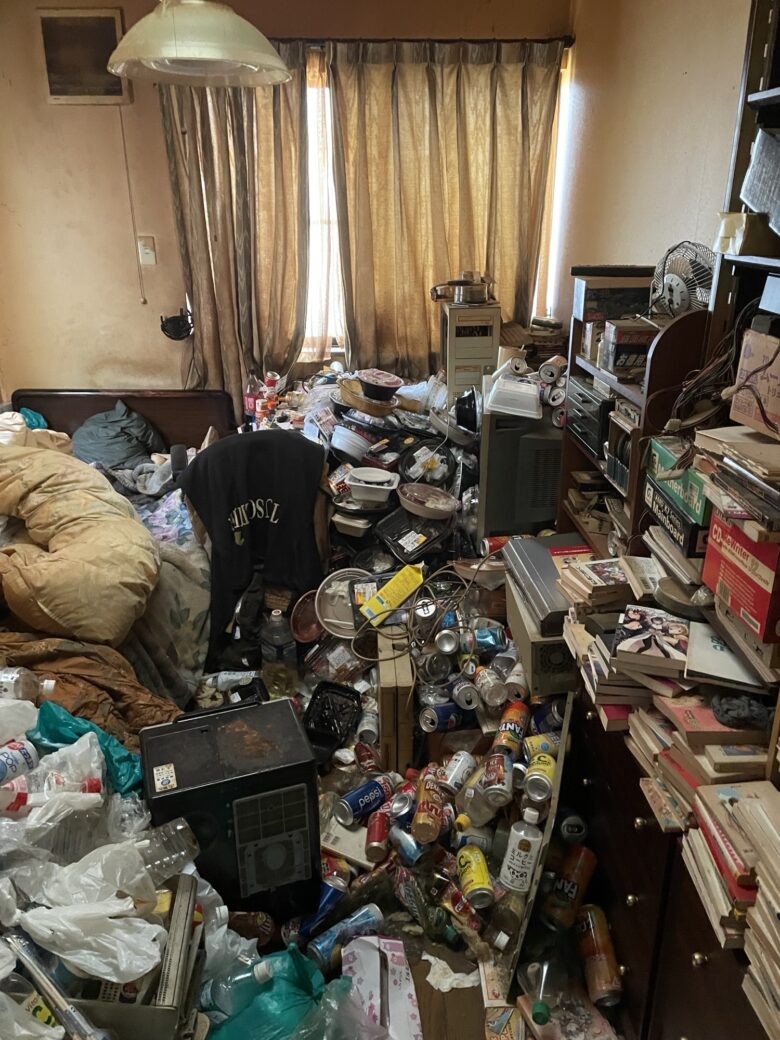 愛知県一宮市 ゴミ屋敷 片付け 作業前 不用品回収