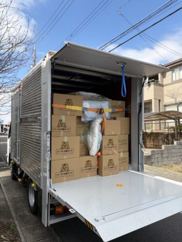 岐阜県岐阜市での引越し運搬作業の様子｜便利屋green