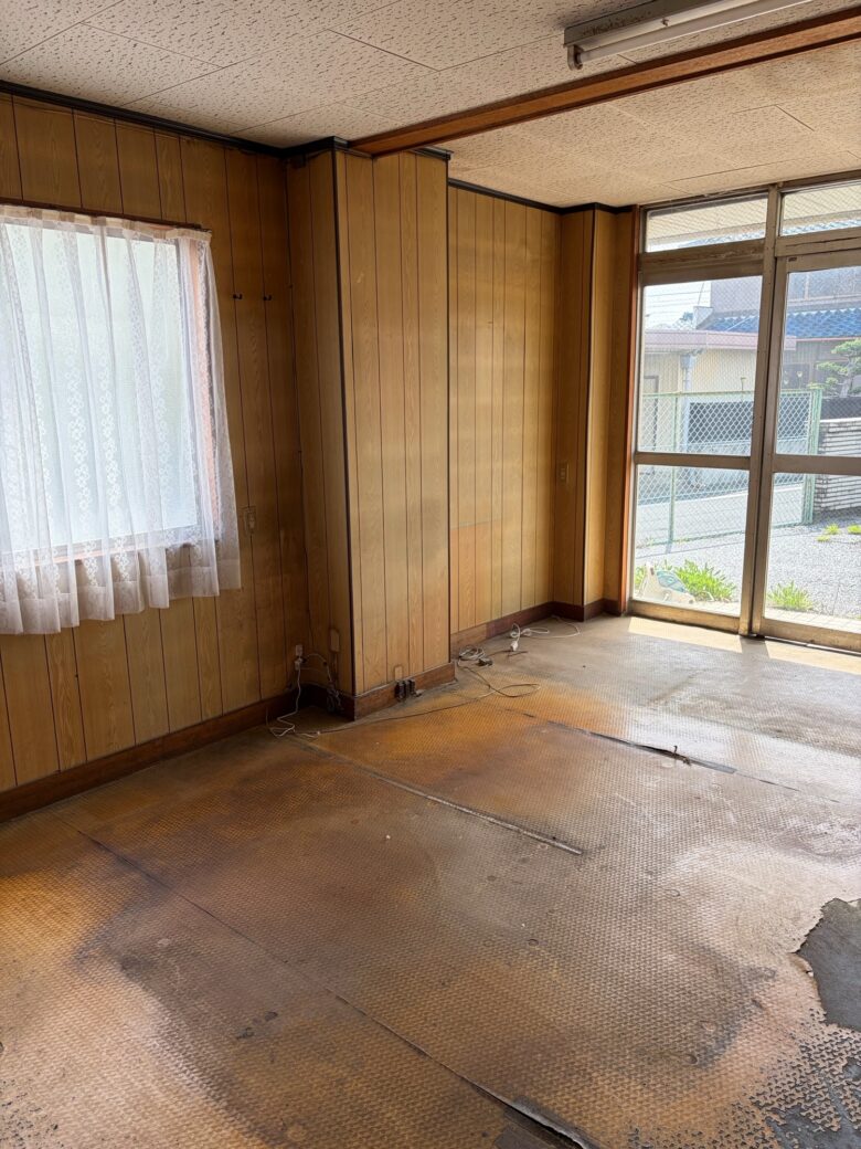 岐阜県瑞穂市 片付け 作業後 室内