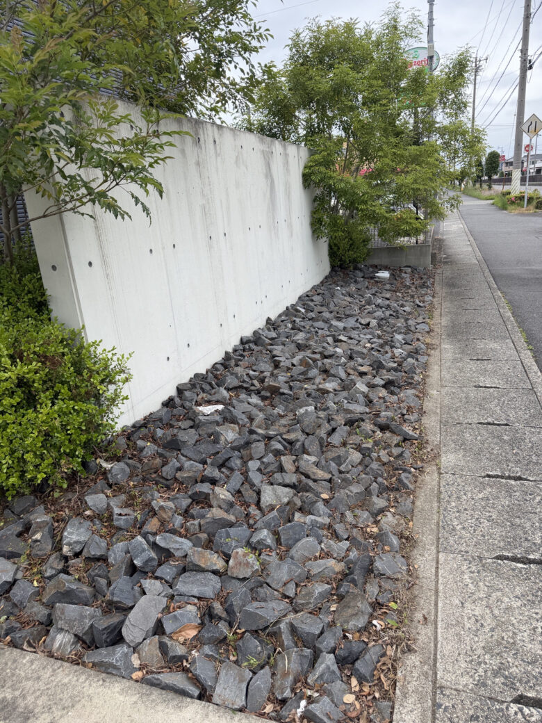 愛知県一宮市 家の周りの草刈り 作業後